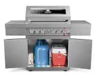 KOLER Grill ogrodowy S3 TITAN srebrny - 1532907 - zdjęcie 6